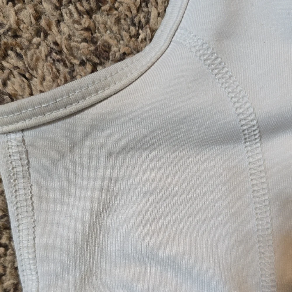 BCG Girl's White Sports Bra - Small (7)